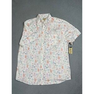 Chip & Pepper Mens Size XL Hawaiian Short Sleeve Button Down Shirt NWT